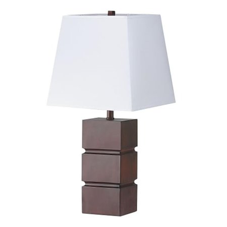 CLING 27.5   Table Lamp Walnut Finish CL106057